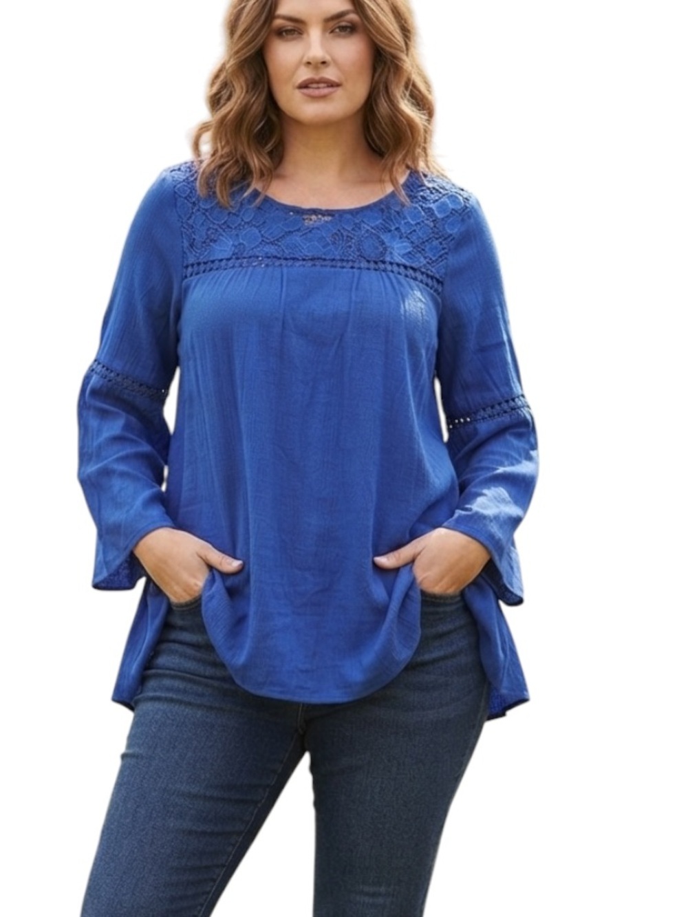 Cocomo women’s blouse size S blue new with tag